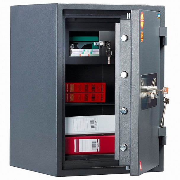 Сейф огневзломостойкий VALBERG "Гарант Евро 67Т", 670х480х460 мм, 131 кг, ключевой замок, S10299220514 - Вид 3