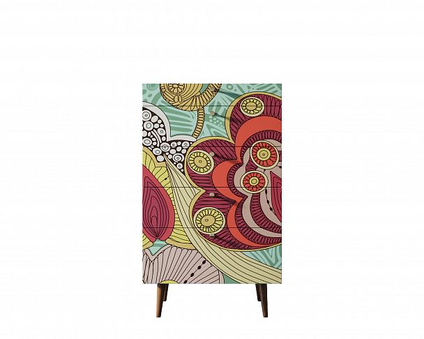 Комод высокий "Berber" 6 принт - Вид 4