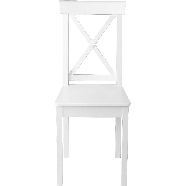 Комплект деревянных стульев с жестким сиденьем Бергольф Белый, 3 шт. - Вид 2