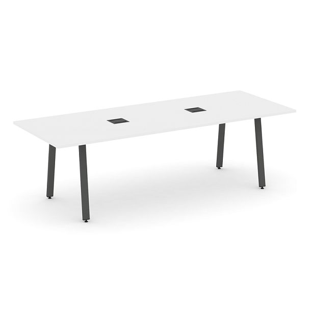 Style Project Direct Direct Стол переговорный SN-6A.SPRG-258 Белый/Металл Антрацит 2580*980*750 - Вид 1