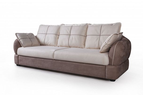 Napoli (Неаполь) диван-кровать прямой, замша - Вид 4
