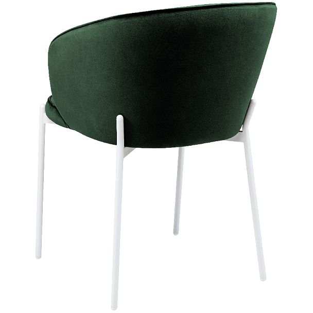 Комплект кухонных стульев Миэль зеленый велюр/белый, 2 шт. - Вид 5