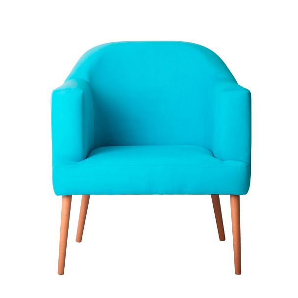 Кресло Тусон, велюр Velutto 44, ножки бук под лак - Вид 6