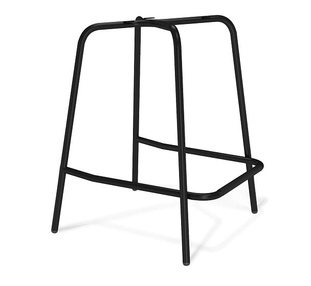 Стул полубарный Sheffilton SHT-ST59/S196-1 черный/белый/черный муар - Вид 7