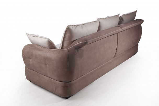 Napoli (Неаполь) диван-кровать прямой, замша - Вид 7