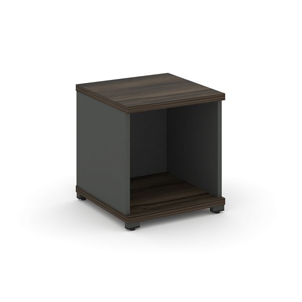 Concept Стеллаж 1 узкая секция, 1 ниша CN.STU-110 Дуб Мали/Антрацит/Металл Антрацит 420*420*450 - Вид 1