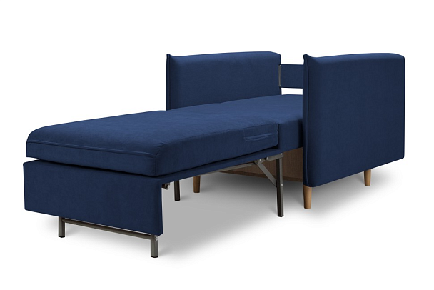 Кресло-кровать «Оливер» синий - Вид 3