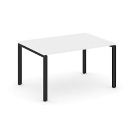 Стайл Проджект Стол переговорный SN-6P.SPRG-004.3 Белый/Металл Черный 1580*980*750 - Фото предпросмотра