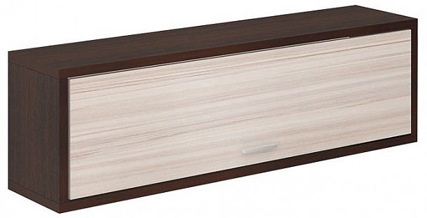 Полка книжная Домино ПК-30М Венге/Карамель - Вид 1