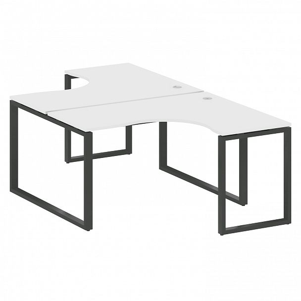 Рабочая станция "Metal System" БО.РАС-СА-2.3 белый/антрацит - Вид 1