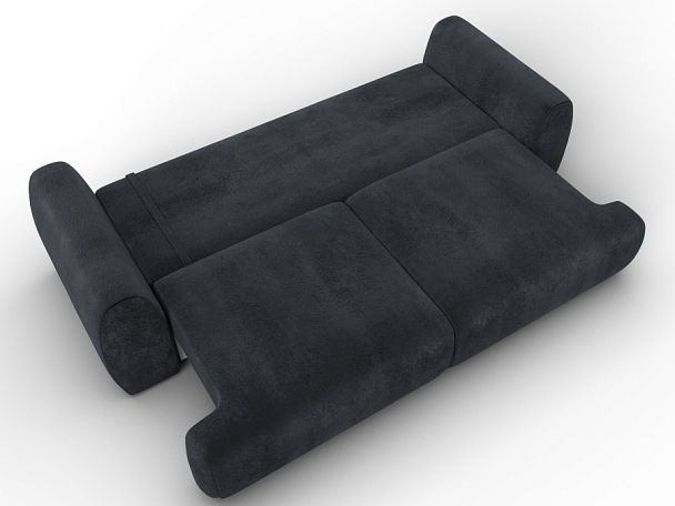 Диван прямой Лига-115 НПБ Велюр серый - Вид 8