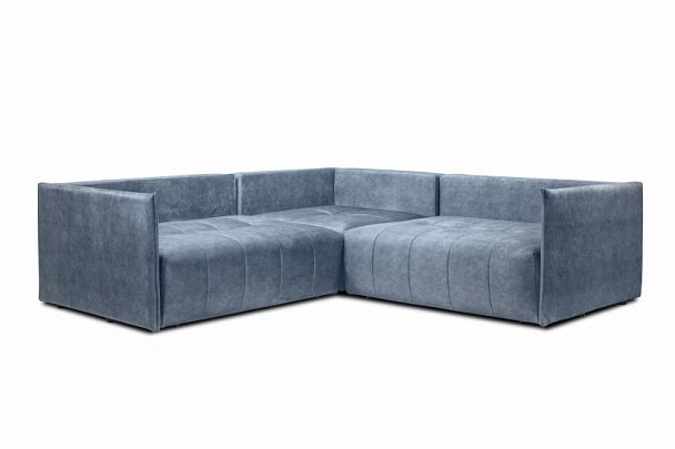 Мягкий угол "Чилетти" Long голубой - Вид 4