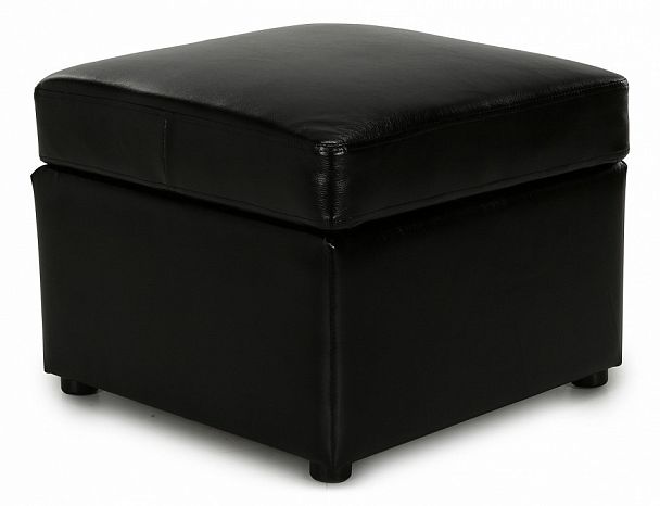 Пуф-сундук Квин College Black - Вид 1