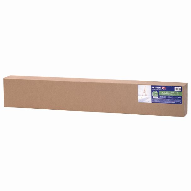 Мольберт полевой - тренога из сосны, высота 86-181 см, высота холста 104 см, BRAUBERG ART, 192263 - Вид 9