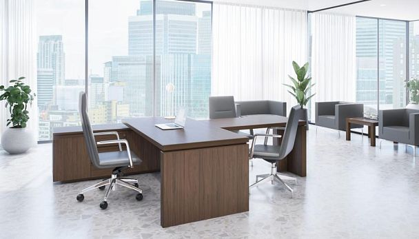 Стеллаж низкий с топом Mark-II МК 750-2 орех тоскана - Вид 7