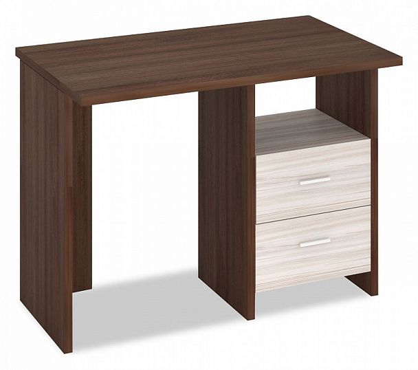 Стол письменный Домино Лайт СКЛ-Прям100 Карамель/Шамони - Вид 1