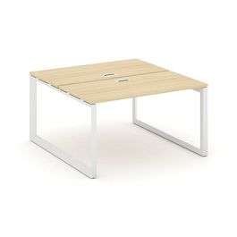 Style Project Next Рабочая станция двухсторонняя SN-59O.DRS-011 Акация Лорка/Металл Белый/Белый Заглушка 980*1432*750 - Фото предпросмотра