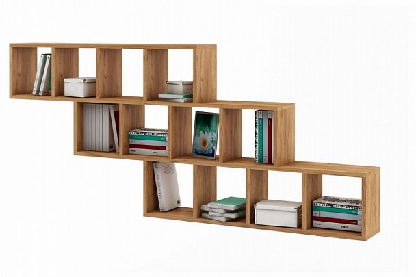 Полка книжная Вайс-8 - Вид 1