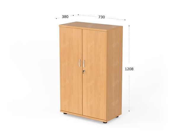 UNITY РШ3-11 БУК Закрытый шкаф Прямой 730x380x1208 - Вид 2