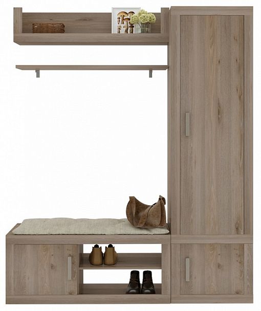 Стенка для прихожей Toivo ТОЙ-ПР 12 Нельсон - Вид 1