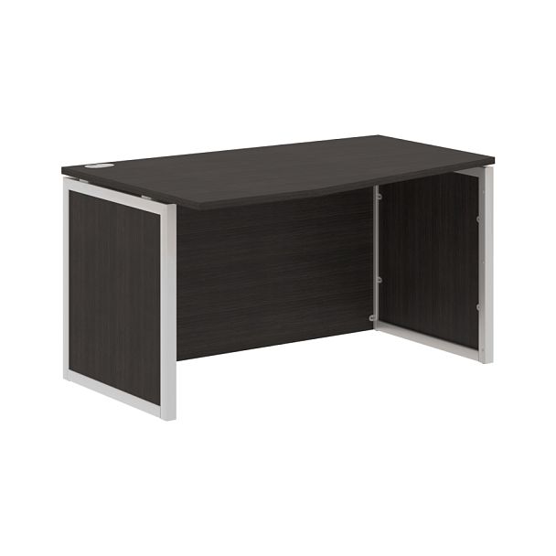 Стол эргономичный XQPCT 149H(L) Дуб Юкон Модерн/Алюминий 1400х900х750 XTEN-QP - Вид 1