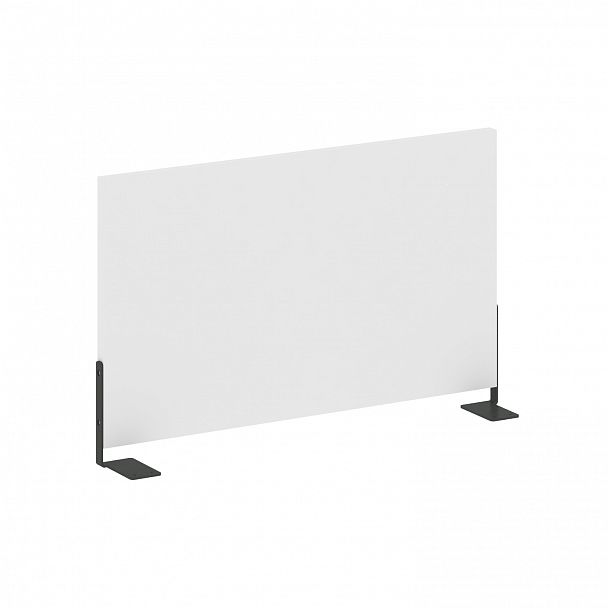 Экран боковой "Metal System" Б.ЭКР-60 белый/антрацит - Вид 1