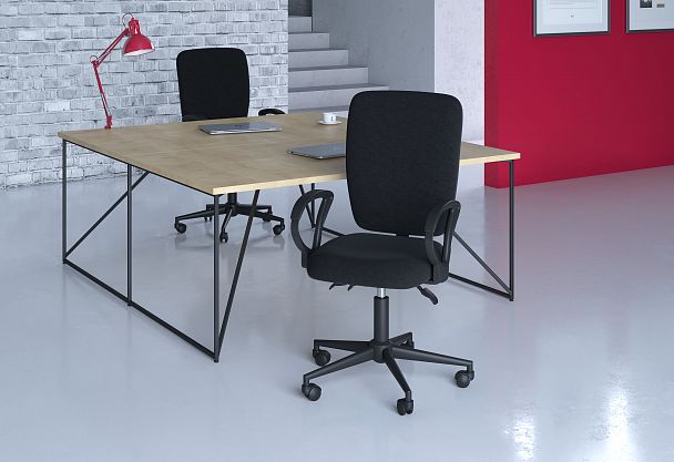 Кресло CHAIRMAN 9801 BLACK, ткань серии Т, черный - Вид 7