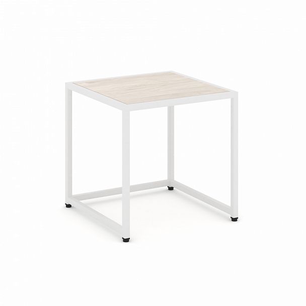 Стол журнальный "Loft" VR.L-SJK-45 Денвер Светлый/Белый - Вид 1