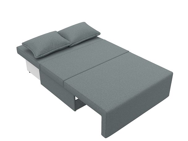 Диван прямой Лагуна Рогожка серый - Вид 9