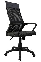 Кресло 1166 TW PL Сетка/Ткань Черный - Фото предпросмотра