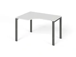 ЛАЙТ / LIGHT RLG016-10x9L Угловой стол 120x90x75 Белый - Фото предпросмотра