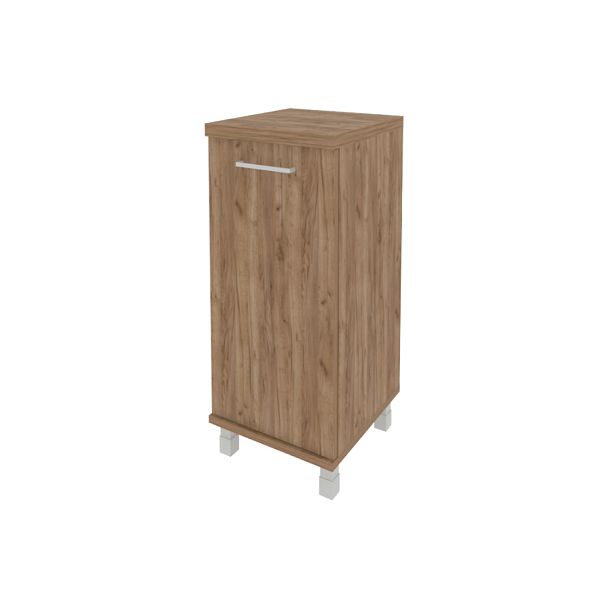 First Шкаф низкий узкий правый KSU-3.1 (R) Дуб табак 401*432*958 - Вид 1