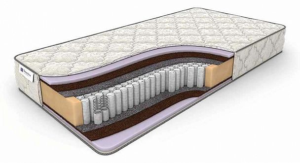 Матрас полутораспальный Eco Foam Hard S-1000 1900x1200 - Вид 1