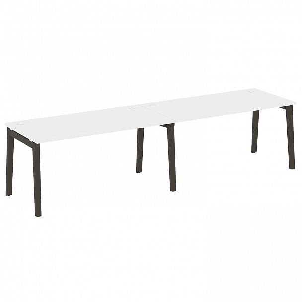 Рабочая станция "Onix wood" OW.RS-2.4.8 белый/дуб темный - Вид 1