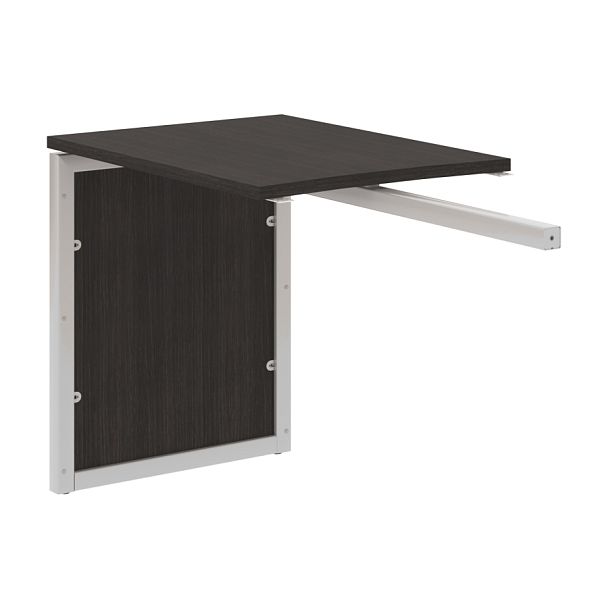 Брифинг приставка XQPR 869 Дуб Юкон Модерн/Алюминий 800х600х750 XTEN-QP - Вид 1