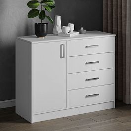 Комод Катрин 6 (1000*830*425) белый - Фото предпросмотра