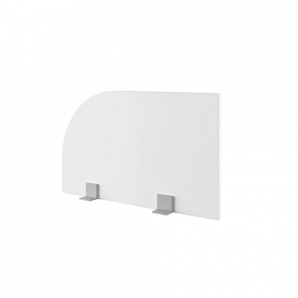 Экран боковой Trend Metal 58x1,6x35 белый - Вид 1