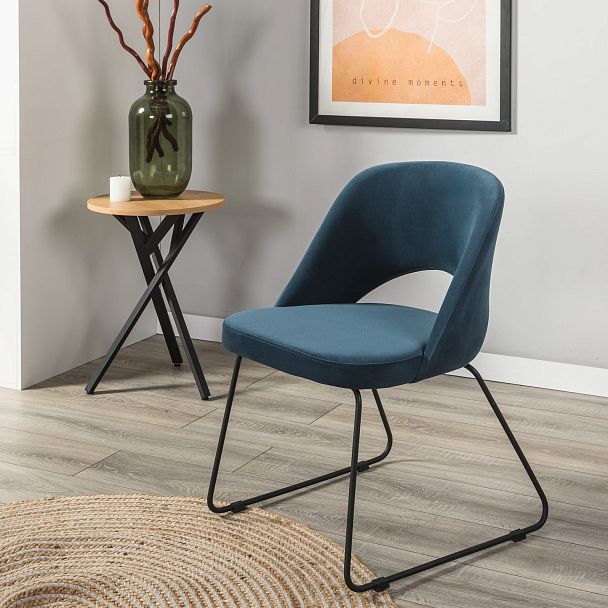 Стул Lars Diag blue/Линк - Вид 8