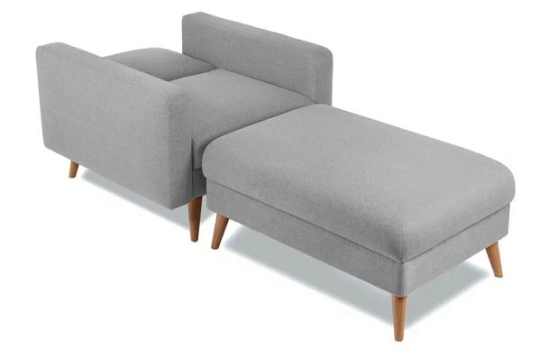 Кресло VERDEN, серый - Вид 3