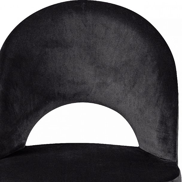 Комплект кухонных стульев Рэди черный велюр/белый, 2 шт. - Вид 7