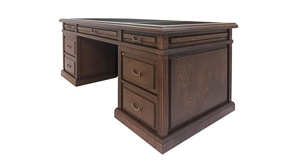 Креденция 4 двери Ministry 220,5x55x88 дуб шоколад - Вид 20