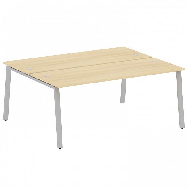 Рабочая станция "Metal System" БА.РАС-СП-2.5 акация/серый - Вид 1