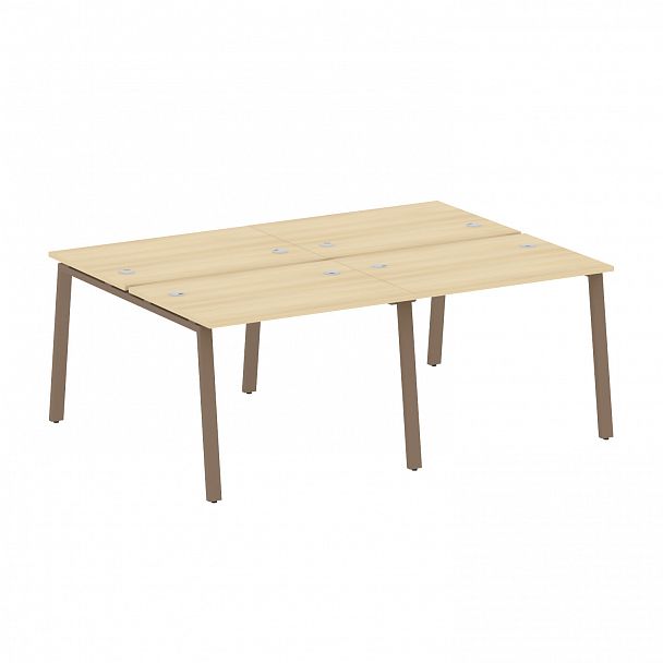 Рабочая станция "Metal System" БА.СМ-4.1 акация/мокко - Вид 1