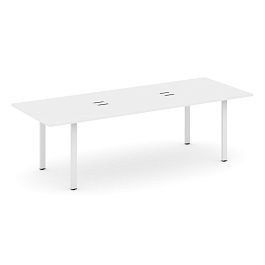Style Project Direct Direct Стол переговорный SN-6P.SPRG-258 Белый/Металл Белый 2580*980*750 - Фото предпросмотра