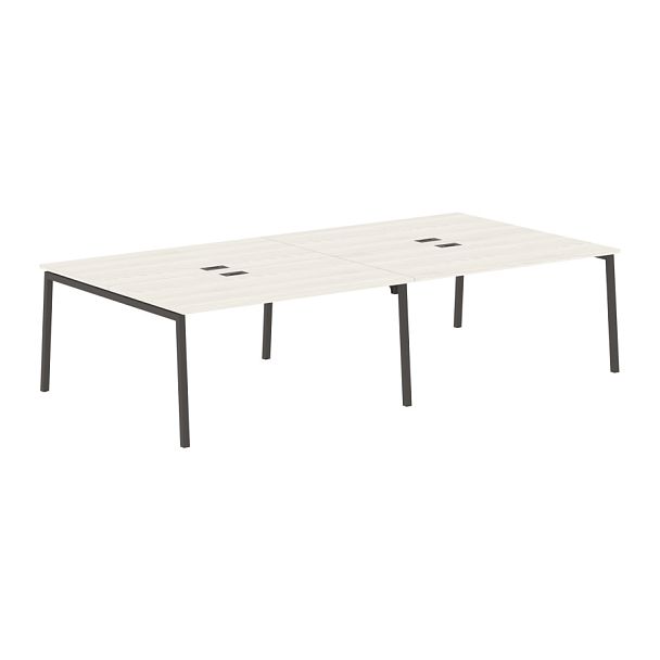 Стол 4-х местный ELWST 3116 Ясень Траун/Мокко 3126х1606х750 EDIS - Вид 1