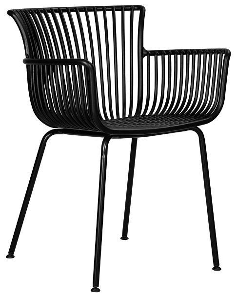 Стул обеденный DOBRIN ROSS (черный (B-03) без подушки) - Вид 1