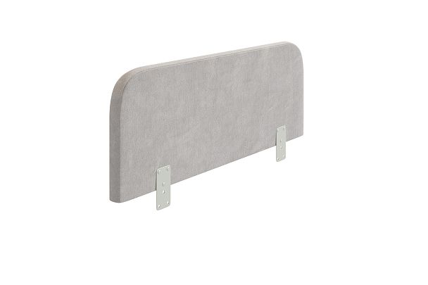 Ограничитель для кровати мягкий OKM-01.2762 оникс (велюр) - Вид 3