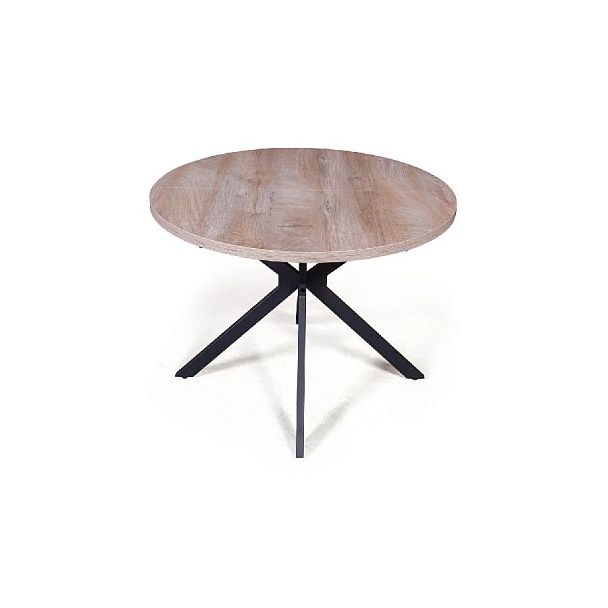 Стол круглый Vegas раздвижной (100+40) дуб эндгрейн - Вид 2