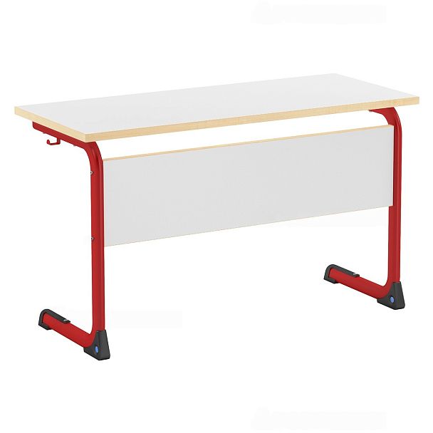 Стол ученический, нерегулируемый, 2-местный на плоскоовальной трубе, гр.6 - Вид 2