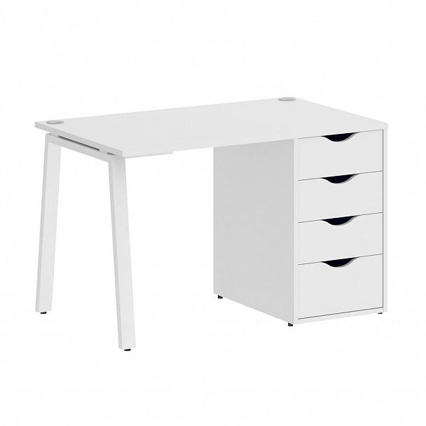 Стол "Home office" VR.SP-3-118.4.A белый бриллиант - Вид 2